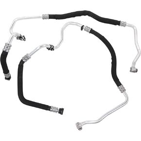Motoku Engine Oil Cooler Line Inlet and Outlet Hose لـ BMW 550i 4.4 2010-2016 ، 550i GT 2010-2015 ، 650i 2012-2019 ، 650i Gran Coupe 2013-2019 ، 750i 750li 4.4 2009-2015 ، alpina b7 B7L 2011-2012