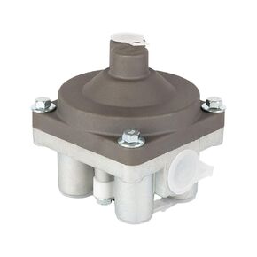 Sealco 110380 Automatic Relay Valve, 1.5 PSI Crack Pressure, 4 Delivery Ports, Nipple Mounted