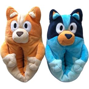 Ground Up Bluey & Bingo Toddler Plush Slipper Size 11/12
