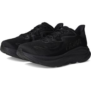 Hoka Men's Clifton 10 Sneaker, Black/Black, 11.5 Wide