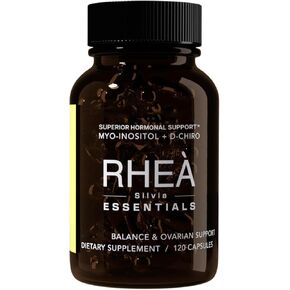 Rhea Silvia Essentials Inositol Supplement | Inositol & D-Chiro Inositol Supplement for Women, Folate & Magnesium | 120 Capsules