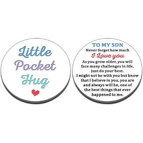 ARKUKU Pocket Hug for Son Boys Son Gifts from Mom Dad Christmas Birthday Graduation Gifts for Him Boys Valentines Day Father's Day Gifts Teen Boys Stocking Stuffers