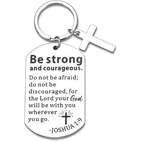 Confirmation Gift for Teenager First Communion Gifts for Girl Boy Back to School Supplies for Kids Baptism Gift for Men Catholic Inspirational Bible Keychain Faith Easter Basket Stuffers Christmas