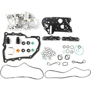 جسم صمام النقل + مجموعة الإصلاح 0 am325066ae ملائمة لـ v w skoda seat passat dsg dq200 part efmmarket part استبدال OE 0AM325066AA ، 0AM325066R ، 0AM325066C ، 0AM3250666AC