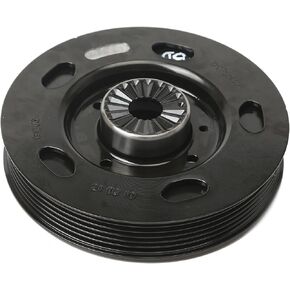 06H105243F 06H105243G Engine Crankshaft Pulley Compatible with VW Golf Beetle CC Jetta Passat Tiguan Audi A3 A4 A5 A6 A7 A8 Q3 Q5 Q7 Q8 TT 06H105243K