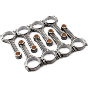 Speedmaster PCE274.1003 I Beam 5.700" 2.100" .927" Bronze Bush 5140 Connecting Rods Suits: Compatible with Chevy SBC 350