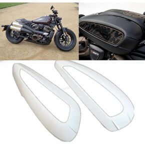 For Sportster S 1250 RH1250 RH 1250 2021 2022 2023 Plastic Motorcycle Fuel Tank Protect Body Plate Guard Covers Side Fairing Cowl Motorcycle Accessories (black)