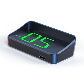 Yaouzicin Car HUD Head Up Display | GPS Speedometer with Large Font Bright Display | Automatic Light Sensitivity | Plug and Play USB | MPH Speed Monitor for Windshield