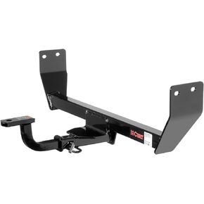 CURT 111333 Class 1 Trailer Hitch with Ball Mount, 1-1/4-In Receiver, Fits Select Dodge Avenger, Chrysler 200, Black