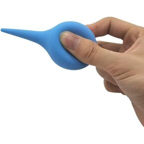 90ml Ear Syringe, Hand Bulb Syringe Ear Washing Squeeze Bulb, Baby Ear Cleaning Bulb, Ear Wax Bulb Syringes for Kids, Adults, Pet Laboratory Tool