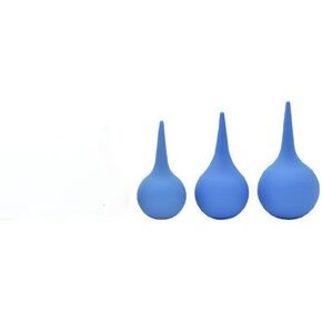 3 Pack Ear Syringe, Hand Bulb Syringe Ear Washing Squeeze Bulb, Baby Ear Cleaning Bulb, Ear Wax Bulb Syringes for Kids, Adults, Pet Laboratory Tool(90ml/3.16oz+2oz/60ml +0.9oz/27ml)