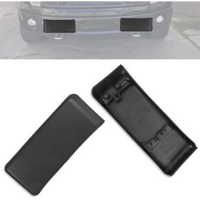 Front Bumper Guard & Cover for Ford F-150 2009-2014 | Driver & Passenger Side ABS Plastic Replacement | Easy Snap-On Installation (2-Pack)