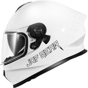 Motorcycle Full Face Dual Visor Helmets for Adults Street Bike Racing Motorbike Helmet A8 DOT Approved
