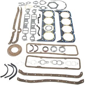 askets,305 Gasket Kit,Éd Set Gasket 350 1981,Sbc Gasket Set,Small Block 350 Gasket Kit Complete Overhaul Gasket Seal Set 260‑1000 Fit For 350 1980