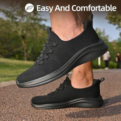 Mans Slip on Loafers Hands Free Casual Shoes Kint Walking Shoes in Saudi Arabia
