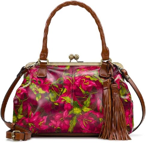 Patricia Nash Leather Rora Frame Satchel in Saudi Arabia
