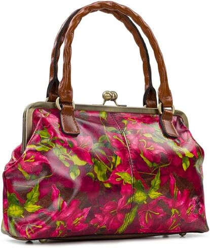 Patricia Nash Leather Rora Frame Satchel in Saudi Arabia