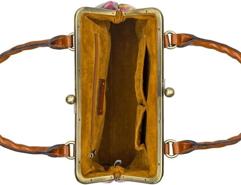 Patricia Nash Leather Rora Frame Satchel in Saudi Arabia