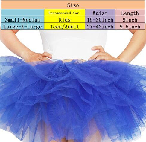 Women Red White Blue Tutu USA Star Skirt American Flag Tulle Skirt Adult Teens 5 Layers Halloween Costume Running Tutu in Saudi Arabia