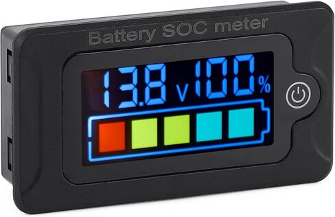 Drok Battern Meter 12V ، Marine RV Prattle Cature Monter in Saudi Arabia