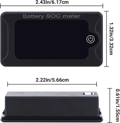 Drok Battern Meter 12V ، Marine RV Prattle Cature Monter in Saudi Arabia