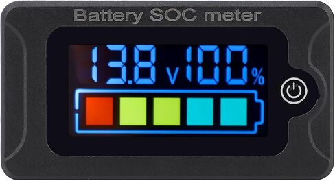 Drok Battern Meter 12V ، Marine RV Prattle Cature Monter in Saudi Arabia