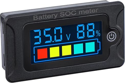 Drok Battern Meter 12V ، Marine RV Prattle Cature Monter in Saudi Arabia