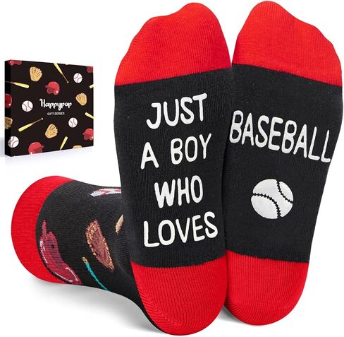 HAPPYPOP Gaming Gifts Teen Boys Men - Baseball Hockey Football Basketball Gifts, Gaming Socks for Adult Kids in Saudi Arabia