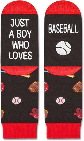 HAPPYPOP Gaming Gifts Teen Boys Men - Baseball Hockey Football Basketball Gifts, Gaming Socks for Adult Kids in Saudi Arabia