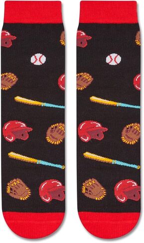 HAPPYPOP Gaming Gifts Teen Boys Men - Baseball Hockey Football Basketball Gifts, Gaming Socks for Adult Kids in Saudi Arabia