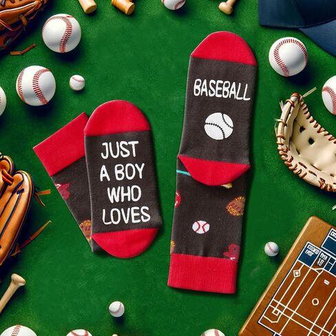 HAPPYPOP Gaming Gifts Teen Boys Men - Baseball Hockey Football Basketball Gifts, Gaming Socks for Adult Kids in Saudi Arabia