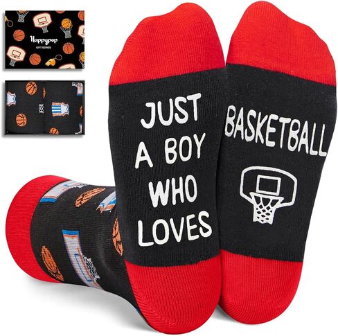 HAPPYPOP Gaming Gifts Teen Boys Men - Baseball Hockey Football Basketball Gifts, Gaming Socks for Adult Kids in Saudi Arabia