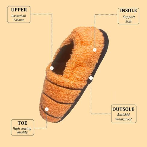 Kids Girls Boys Warm Slippers with Soft Memory Foam Slip-on Indoor Slippers in Saudi Arabia