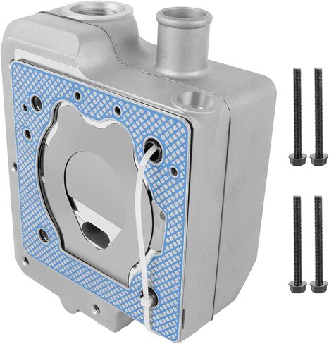 9111539202 Air Brake Compressor Cylinder Head with Gasket and Bolts Compatible with Cummins ISX 6CT ISCE QSC ISLE Replace 4936226 3969124 3936810 3944525 3966333 in Saudi Arabia