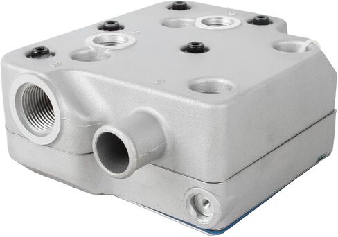 9111539202 Air Brake Compressor Cylinder Head with Gasket and Bolts Compatible with Cummins ISX 6CT ISCE QSC ISLE Replace 4936226 3969124 3936810 3944525 3966333 in Saudi Arabia