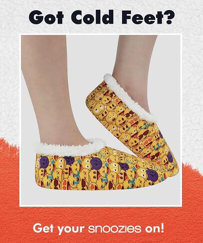 Snoozies Kids Slippers with Sherpa Fleece بطانة وحيدة غير متكافئة ، وحيدات منزل للأطفال ، والبنات ، والأولاد بحجم 13-5 in Saudi Arabia