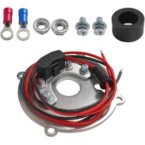 1146A Ignitor Ignition Kit, Points-to-Electronic Ignition Conversion Kit 4Cyl Distributor Fits For Mercruiser 110 120 140 165 170 180 190