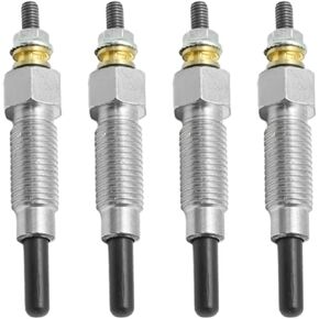Uoienrt 4pcs Glow Plug Plug Place for Kubota V1402 V1702 V1902 Bobcat 743 643 743b ، 15221-65510 15401-65510 15521-65512