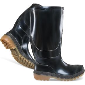 Croydon la Macha Alta Work Rain Boots مقاومة للماء للحدائق | الصيد | الزراعة | الزراعة | موسمين متعدد | المطاط | أحذية ركبة مقاومة للانزلاق متينة