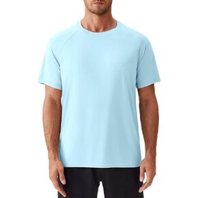 Pinspark Mens Swim Shirt Shirt Sweve Upf 50+ حماية من أشعة الشمس حارس طفح جلدي سريع الجاف جاف Tshirts الشاطئ القميص الرياضي القميص الرياضي