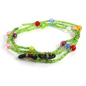 حزام Eyeglass ، Stuido 54 Eyeglass Cord-Lime Green ، حامل الطراز الشمسي- Desuave
