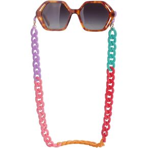 Acrylic Glasses Chain for Women, Sunglasses Chain Reading Glasses Strap Mask Chain, Anti-slip Eyewear Holder Retainer