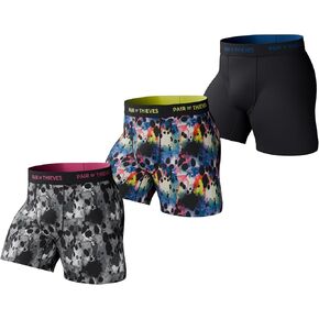 Pair of Thieves Men's RFE Super Soft Boxer Briefs - Stretchy, Breathable Underwear for All-Day Comfort