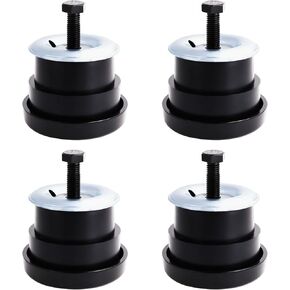 6PCS 924-180 924-181 Body Cab Mount Bushing Kit Compatible with 1994-2004 Chevy S10 Pickup Chevrolet GMC Sonoma Upper & Lower Bushings Retainer Bolt Rubber Shock Absorber Position 1 2 or 3