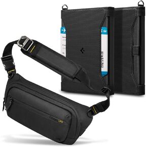 Spigen Life Passport Holder with KD410 Sling Bag