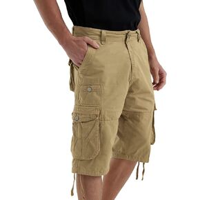 Cargo Shorts for Men Khaki 38