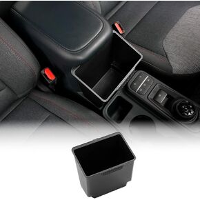 Mabett Console Storage Box for Ford Maverick Accessories 2025 2024 2023 2022 2021，Large Capacity Heavy-Duty Multi-Scenario Organizer Front Seat Armrest Trash Can
