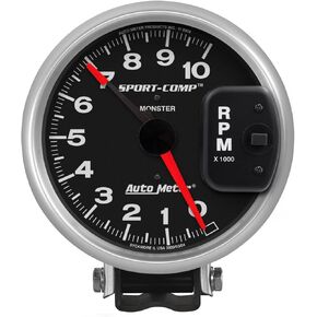 Auto Meter 3900 Sport-Comp Monster Monster ، 5.000 in.