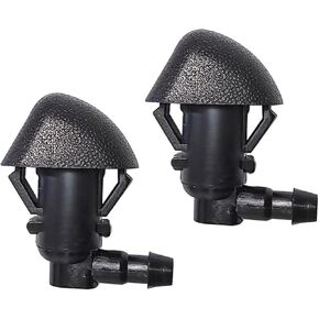 Front Windshield Washer Nozzle Kit Compatible with 2009 2010 2011 2012 2013 2014 2015 Honda Pilot Replaces # 76810-SZA-A01ZA Wiper Fluid Washer Nozzle Spray Jet