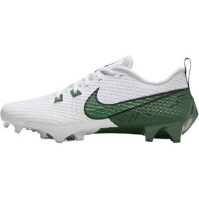 Nike Vapor Edge Speed ​​360 2 Men's Football Cleats (FQ4045-101 ، White/Black/Fir) الحجم 14